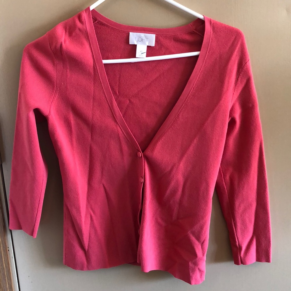 Pink sweater